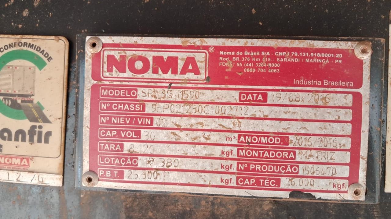 Noma Caçamba - 16/16 5