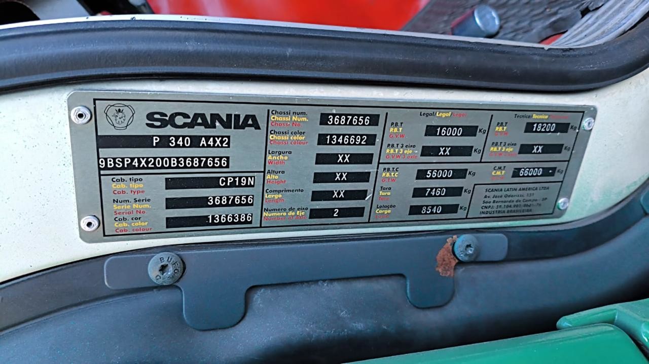 Scania P340 - 11/11 16