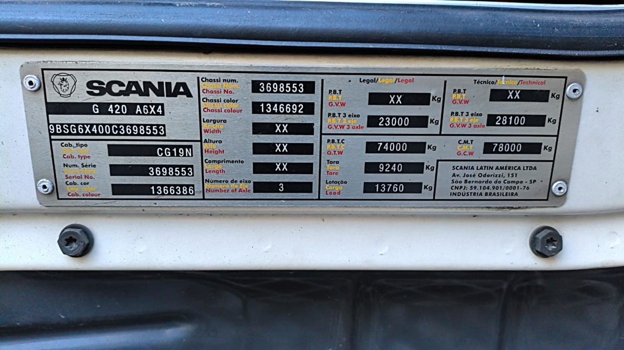 Scania G420 - 12/12 14