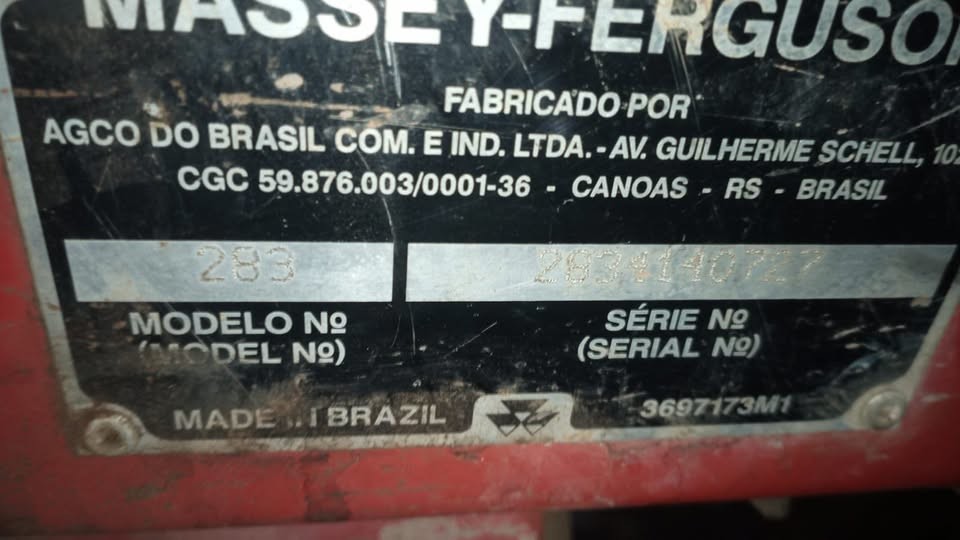 Massey Ferguson 283 - 08/08 2