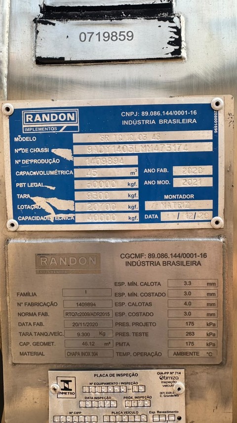 Randon Tanque - 20/21 3