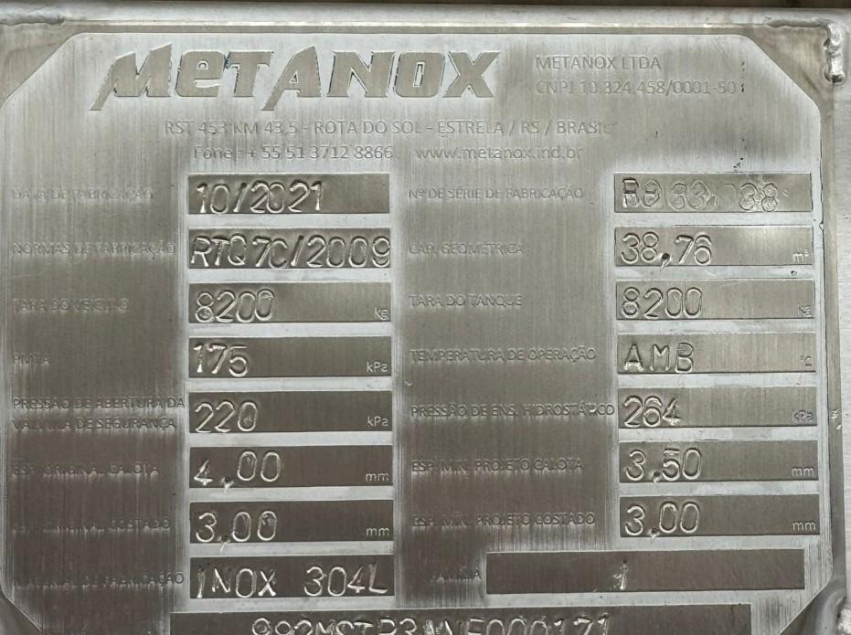 Metanox Vanderleia - 21/22 4