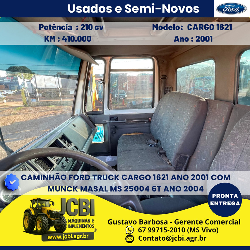 Ford Cargo1621 - 01/01 18