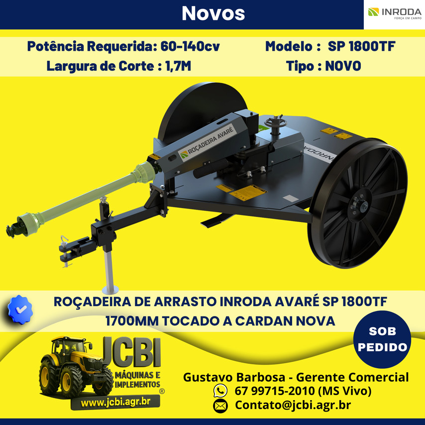 Inroda Tomada de Força SP1800TF -  5