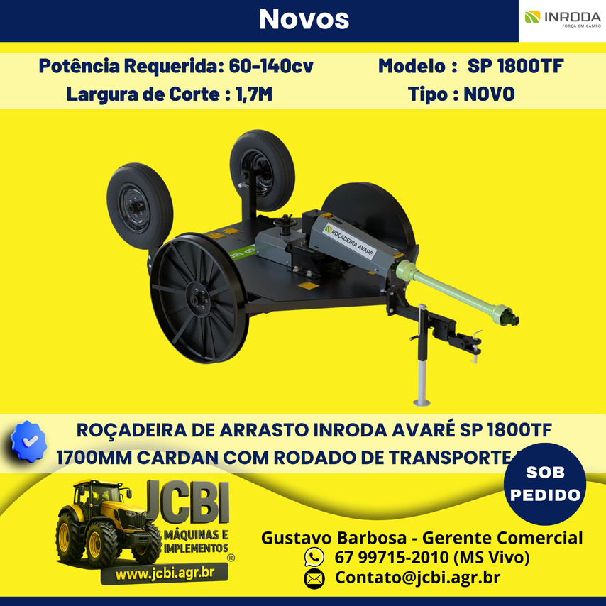 Inroda Tomada de Força SP1800TF -  3