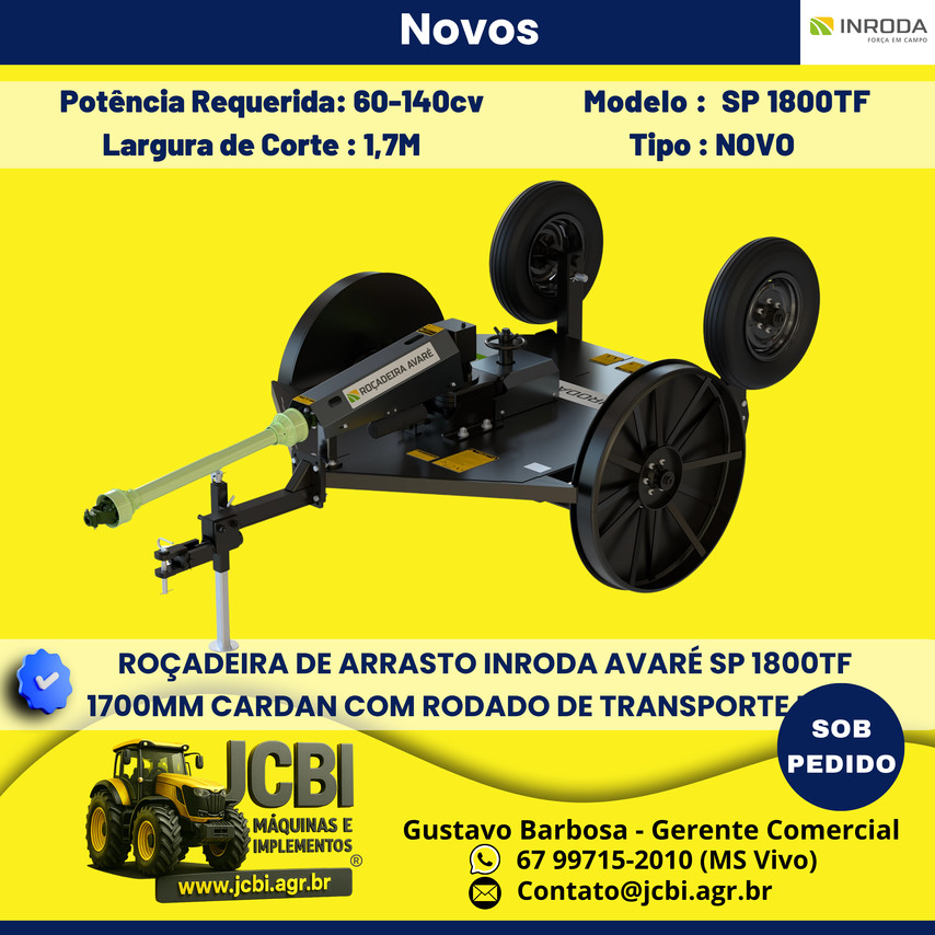Inroda Tomada de Força SP1800TF -  4