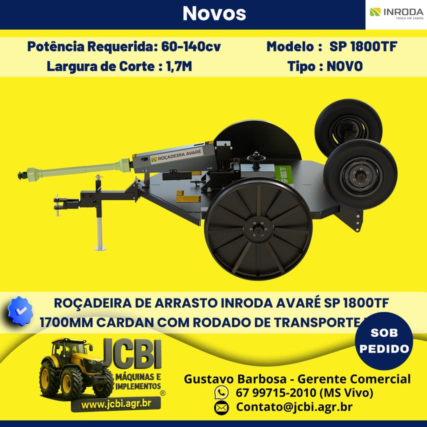 Inroda Tomada de Força SP1800TF -  5