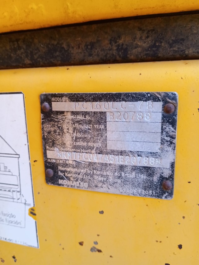 Komatsu PC160 LC - 08/08 6
