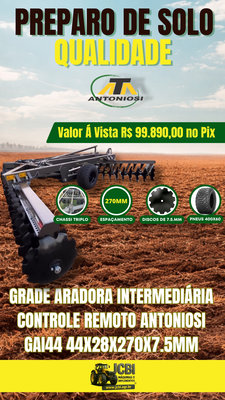 Grade Aradora Intermediaria