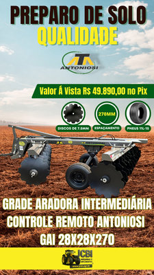 Grade Aradora Intermediaria