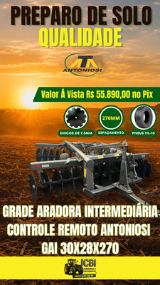 Grade Aradora Intermediaria