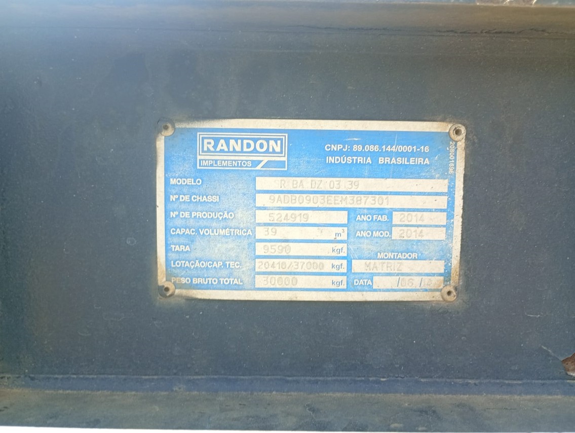 Randon Caçamba - 14/14 9