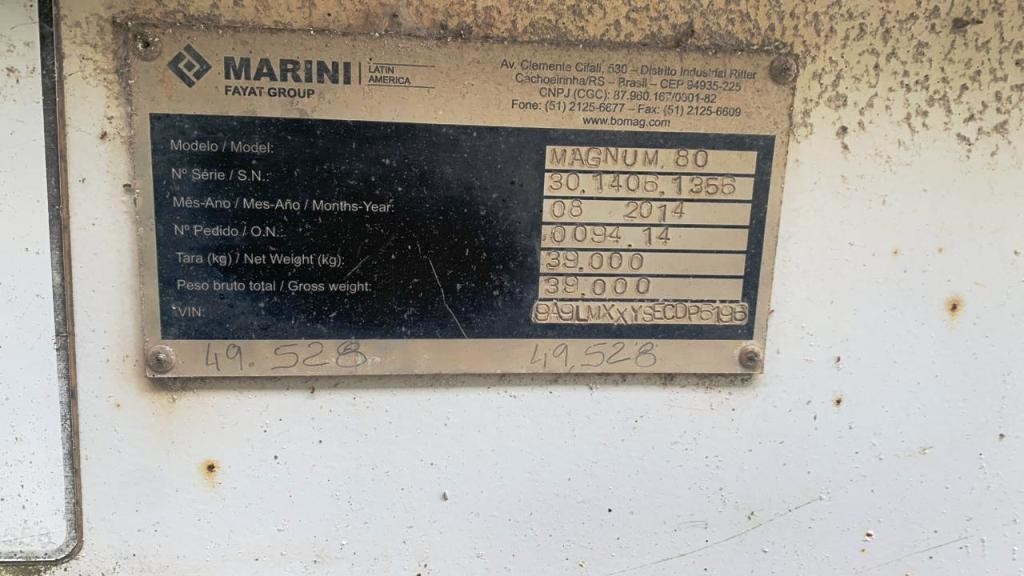 Bomag Marini Magnum 80 - 14/14 14