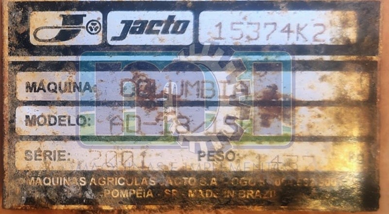 Jacto Columbia AD18 - 01/01 8