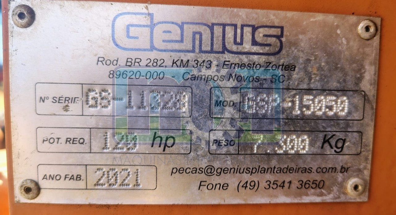 Genius GSP 15050 - 15 linhas x 50 centímetros - 21/21 2