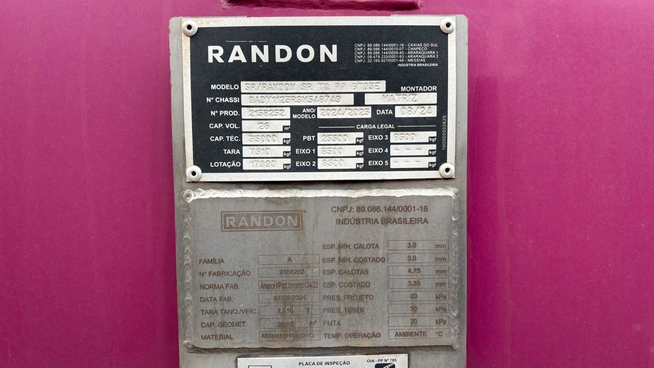 Randon Tanque - 24/25 12